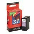 Lexmark #37 Color Inkjet Cartridge 150 YLD 18C2140